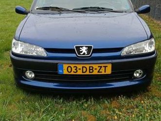 peugeot 306 2.0 cabriolet 16v aut 1999 blauw — peugeot — marktplaats