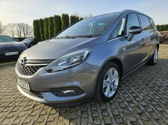 opel zafira 1,4 benzyna 140km 7 miejsc nawigacja