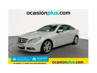 mercedes-benz clase e coupé 200 cgi be aut.