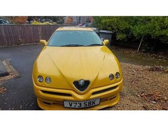 2000 alfa romeo gtv jaune manuel, 6 vitesses conduite à d...