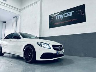 mercedes-benz clase c 63 s amg speedshift mct 9g amg
