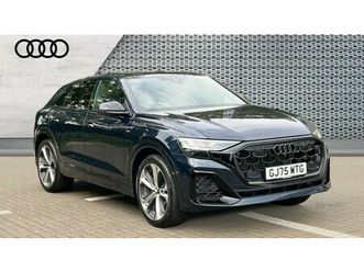 audi q8 audi q8 55 tfsi quattro black edition 5dr tiptronic
