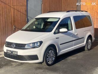 volkswagen caddy maxi 2,0tdi 7míst webasto za 14 797 €