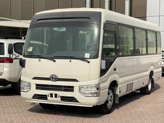 toyota coaster new toyota coaster 2.8l diesel a/t 23 seaters full options model 2025