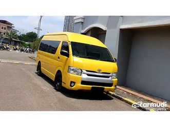 2018 toyota hiace 2.5 commuter van - banyak bonus harga terbaik