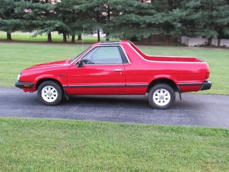 1986 subaru brat gl gl