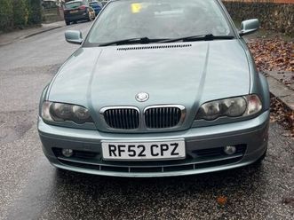 bmw, 3 series, coupe, 2002, semi-auto, 2494 (cc), 2 doors