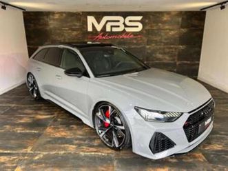 ② audi rs6 4.0 v8 tfsi quattro * toit pano * utilitaire — audi — 2ememain