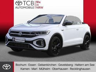 volkswagen t-roc cabriolet 1.5 r-line navi shz pdc klima