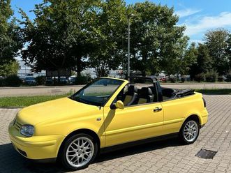 vw golf cabrio 1.9 tdi / euro 4 / colour concept /zahnriemen neu