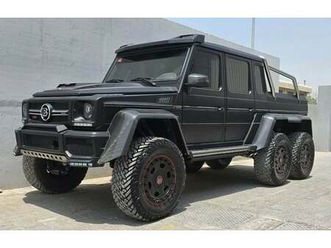 mercedes-benz g 63 amg 6x6 black mountain 6x6 conversion!! 700hp !!