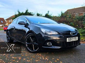 2017 vauxhall gtc 1.4i limited edition turbo (120ps) (start/stop)