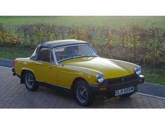 1980 mg midget jaune conduite à droite in royaume-uni - v...