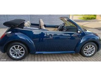 ② prachtige vw beatle cabrio bij 2003 met amper 103000km — volkswagen — 2ememain