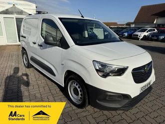 2019 vauxhall combo 1.6cdti edition 2300 (100ps)(eu6) l1h1 panel