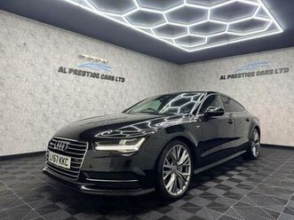2018 audi a7 3.0 tdi v6 black edition sportback s tronic quattro euro 6 (start/stop) 5dr hatchback diese...