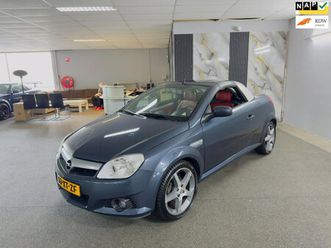 opel tigra twintop - 1.4-16v temptation apk nieuw, airco, cruise, stoelverwarming, leder, lm velgen, n.a.p, top