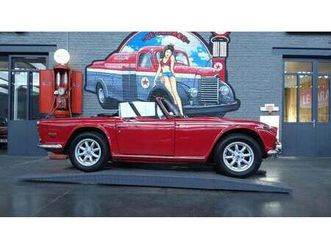 1968 triumph tr250 rouge manuel, 4 vitesses conduite à ga...