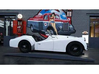 1960 triumph tr3 blanc manuel, 4 vitesses conduite à gauc...