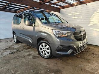 2019 vauxhall combo life 1.5 energy (130ps) auto