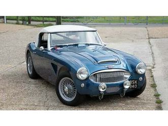 1961 austin-healey 3000 bleu foncé manuel, 4 vitesses con...