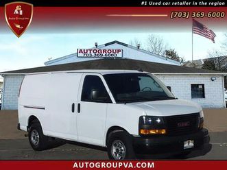 used 2019 gmc savana 2500 work van