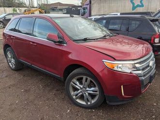 left hand drive, ford edge 2013, automatic, 106,931 miles, black edition.