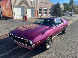 1972 amx javelin 360 v8 4 speed go package one owner unicorn