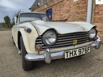1968 triumph tr5 restoration project