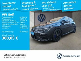 golf viii 2.0 tsi r akrapovic navi pano black rückfahrkamera dab+