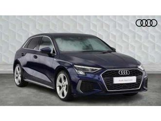 2023 audi a3 s line 30 tfsi 110 ps 6-speed manual hatchback petrol manual