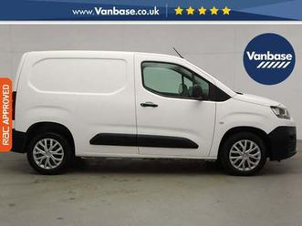 2021 citroen berlingo 1.2 1000 puretech enterprise m panel van 5dr petrol manual swb euro 6 (start/stop)...