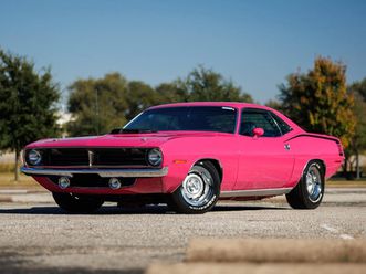 1970 plymouth 'cuda custom 440 restomod