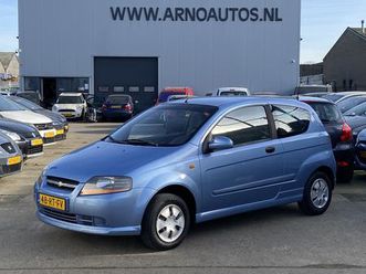 chevrolet kalos - 1.2 pure, apk tot 13-11-2026, 147.362 km nap, 2e eigenaar, stuurbekrachtiging, isofix, rad