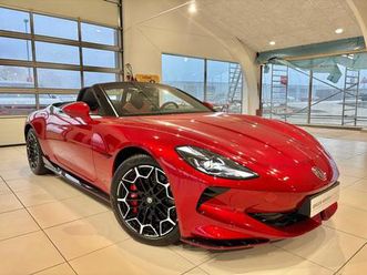 2024 mg cyberster long range trophy cabriolet baghjulstræk aut 2d kr 507.999