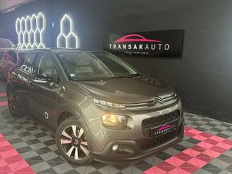 citroen c3 shine 110 ch ss ~ climatisation ~ régulateur ~ radar ar ~ apple carplay