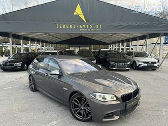 bmw serija 5 touring: m550d xdrive- head-up- acc- hlajenje s.- keyless