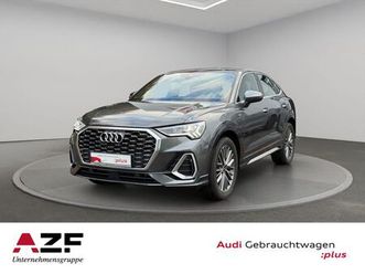 audi q3 sportback 35 tdi s-tronic s line led+pano+spo