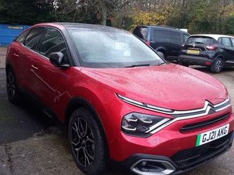 citroen c4 100kw shine plus 50kwh 5dr auto