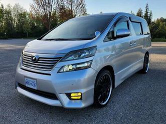 2008 toyota vellfire z - g package w/ 80k km 3.5l v6 4wd
