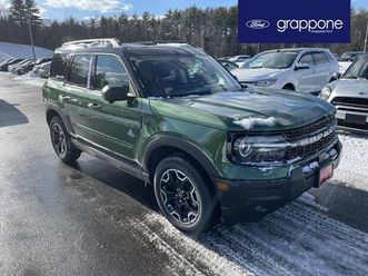new 2025 ford bronco sport outer banks