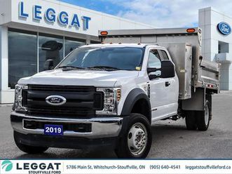 used 2019 ford f-450 xl 4wd crew cab 8' box