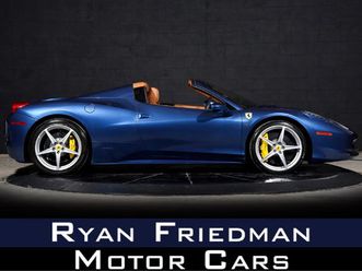used 2013 ferrari 458 spider glen cove ny 11542