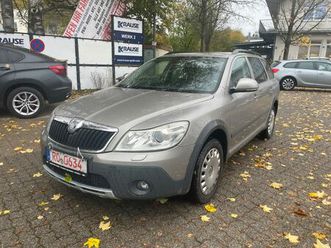 skoda octavia combi scout 4x4