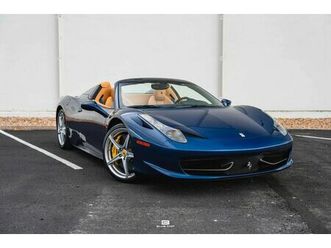 used 2013 ferrari 458 spider englewood co 80110