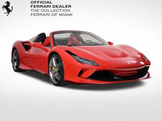 used 2023 ferrari f8 tributo coral gables fl 33146