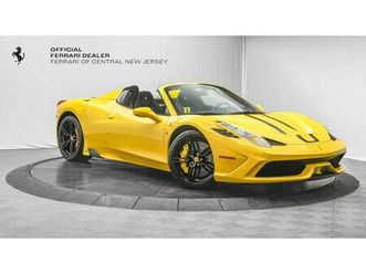used 2015 ferrari 458 speciale a edison nj 08817