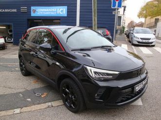 opel crossland 1.2 turbo 110 ch bvm6 gs