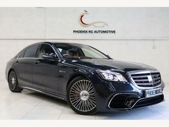 4.0 s63l v8 biturbo amg (executive) spds mct euro 6 (start/stop) 4dr