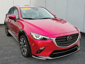 used 2022 mazda cx-3 gt | leather | roof | nav | cam | usb | htdwheel